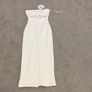 NWT Princess Polly Strapless White Dress